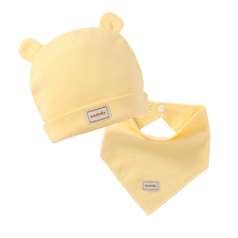 Autumn and winter infant cotton tire caps