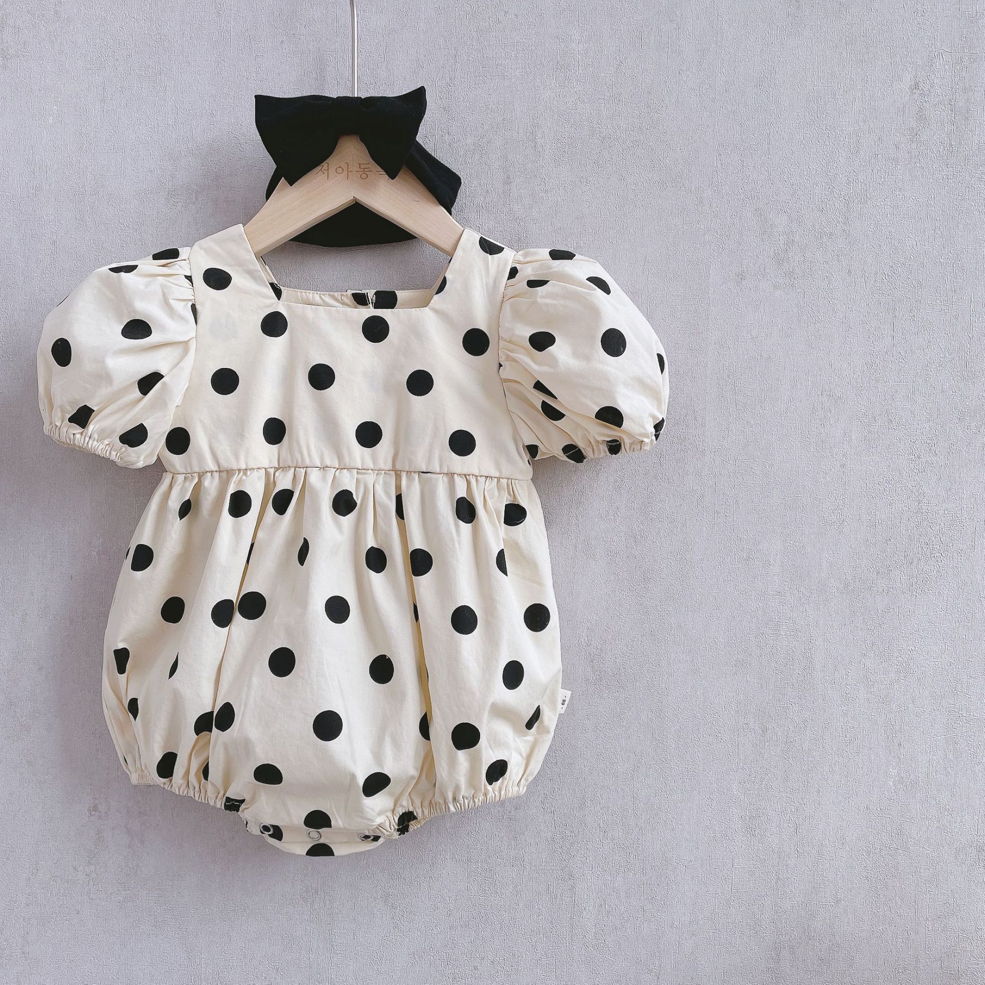 Summer Cute Baby Clothes Pure Cotton Super Western-style Baby Girl Princess Romper