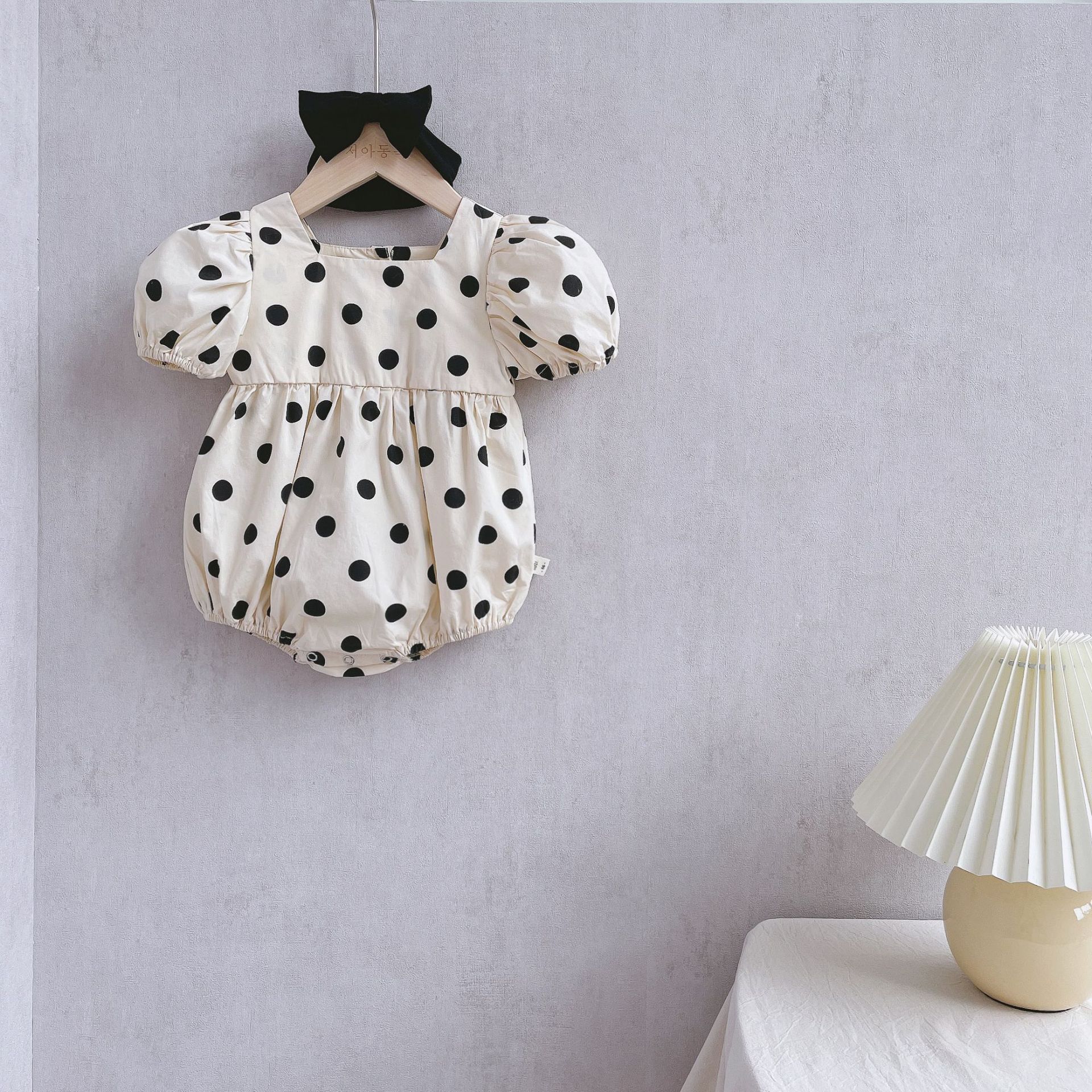 Summer Cute Baby Clothes Pure Cotton Super Western-style Baby Girl Princess Romper