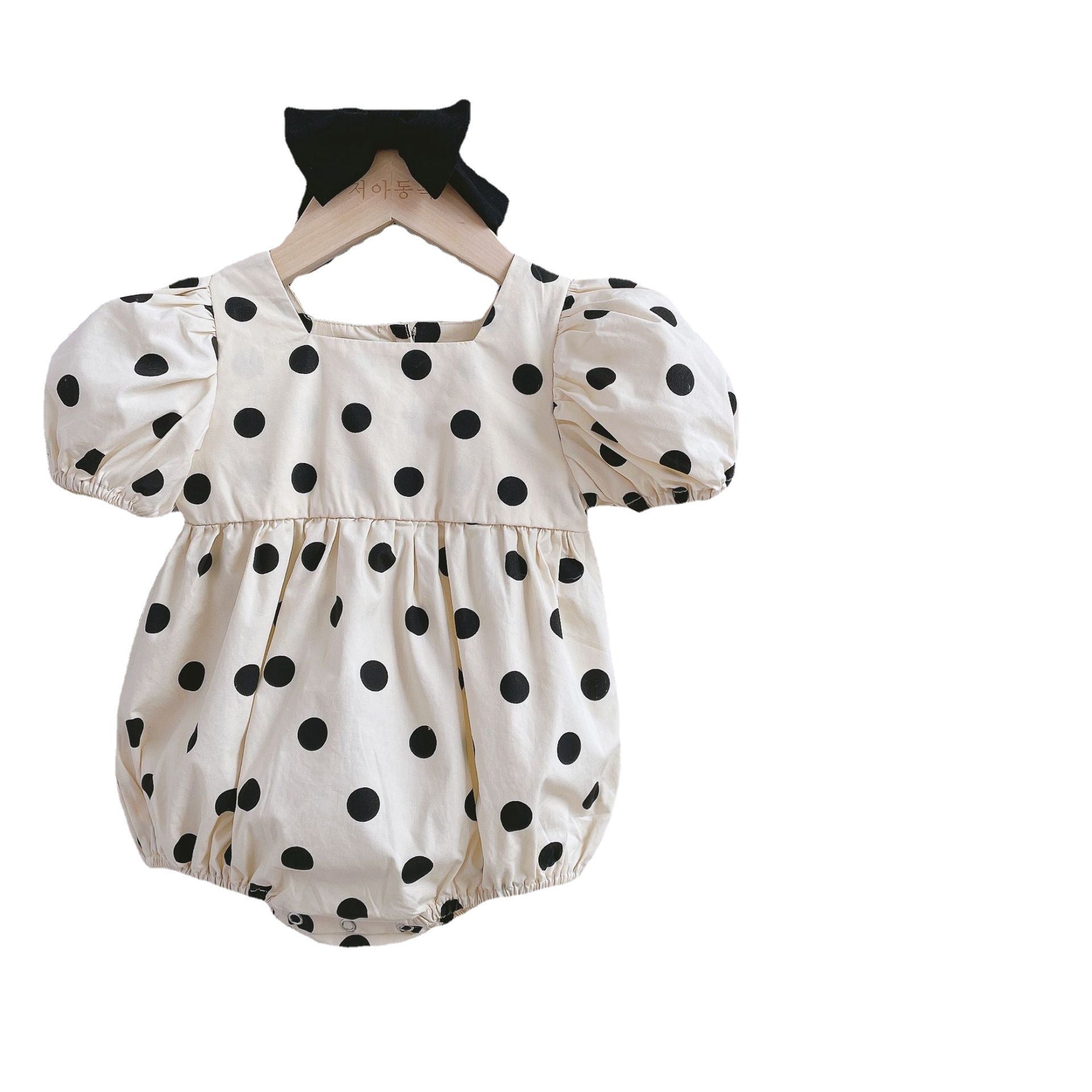 Summer Cute Baby Clothes Pure Cotton Super Western-style Baby Girl Princess Romper