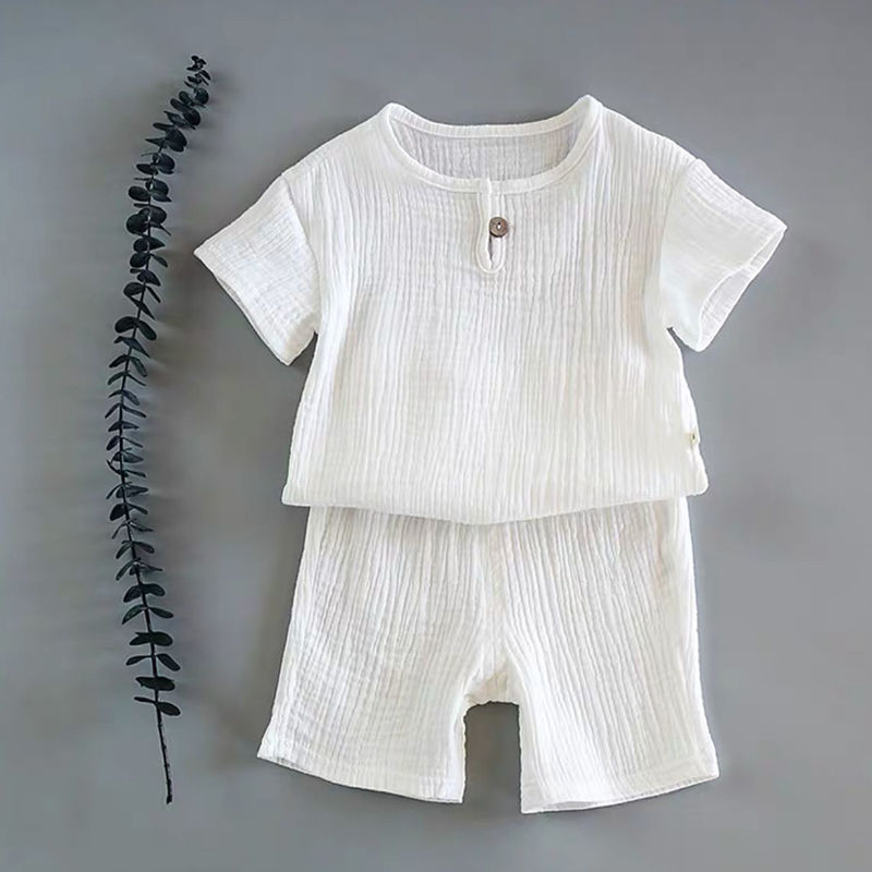Girl Short-sleeved Summer Suit