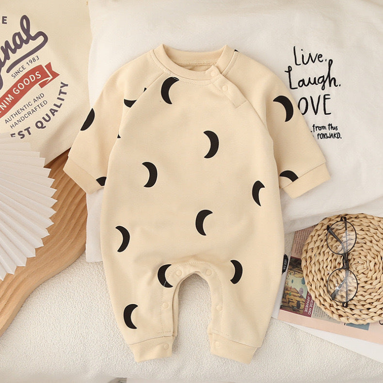 Clothes Fashionable Stylish Baby Jumpsuit Korean Hipster Baby Girl Outwear Home