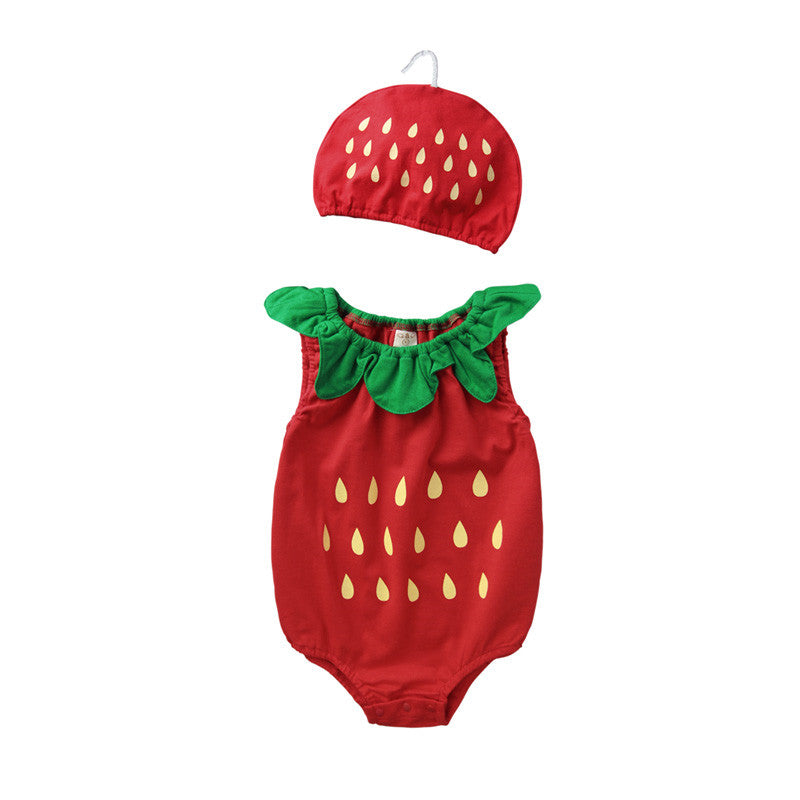 Baby clothes fruit romper