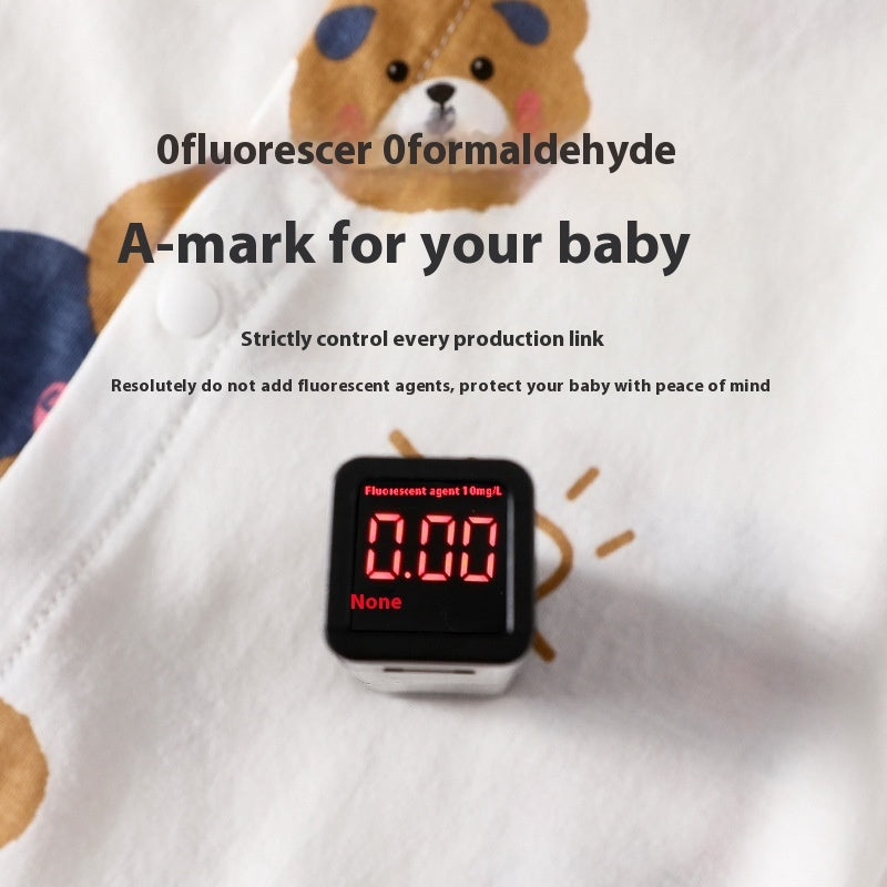 Newborn Summer Cotton Clothes Thin Baby Jumpsuit