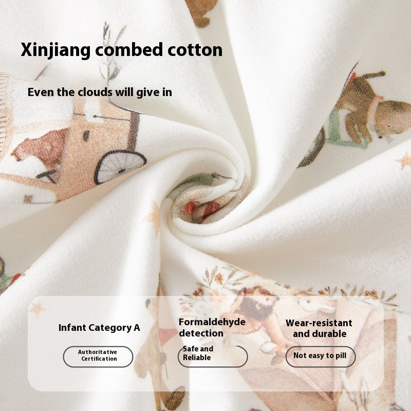 Baby Jumpsuit Class Pure Cotton Newborn Clothes