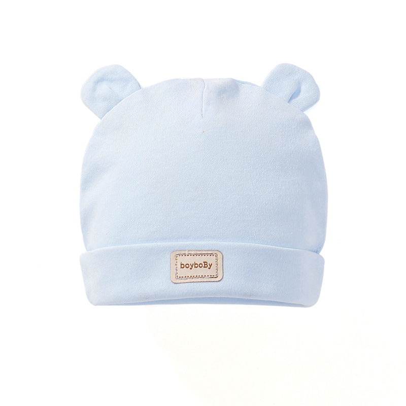 Autumn and winter infant cotton tire caps