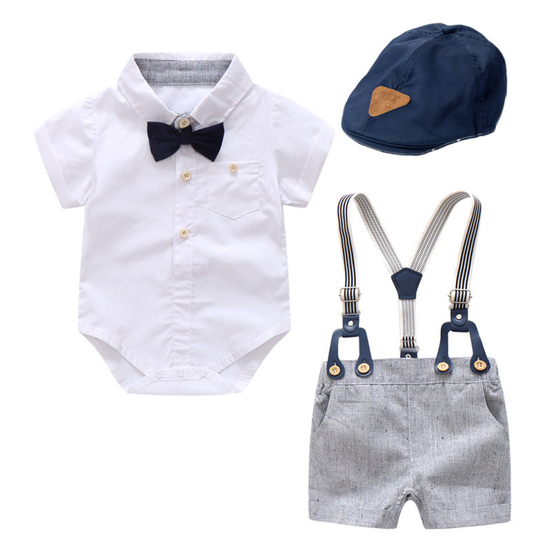 Baby Boy Gentleman Suit Summer