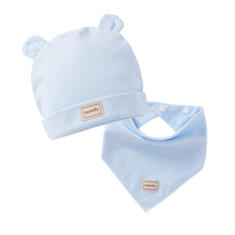 Autumn and winter infant cotton tire caps