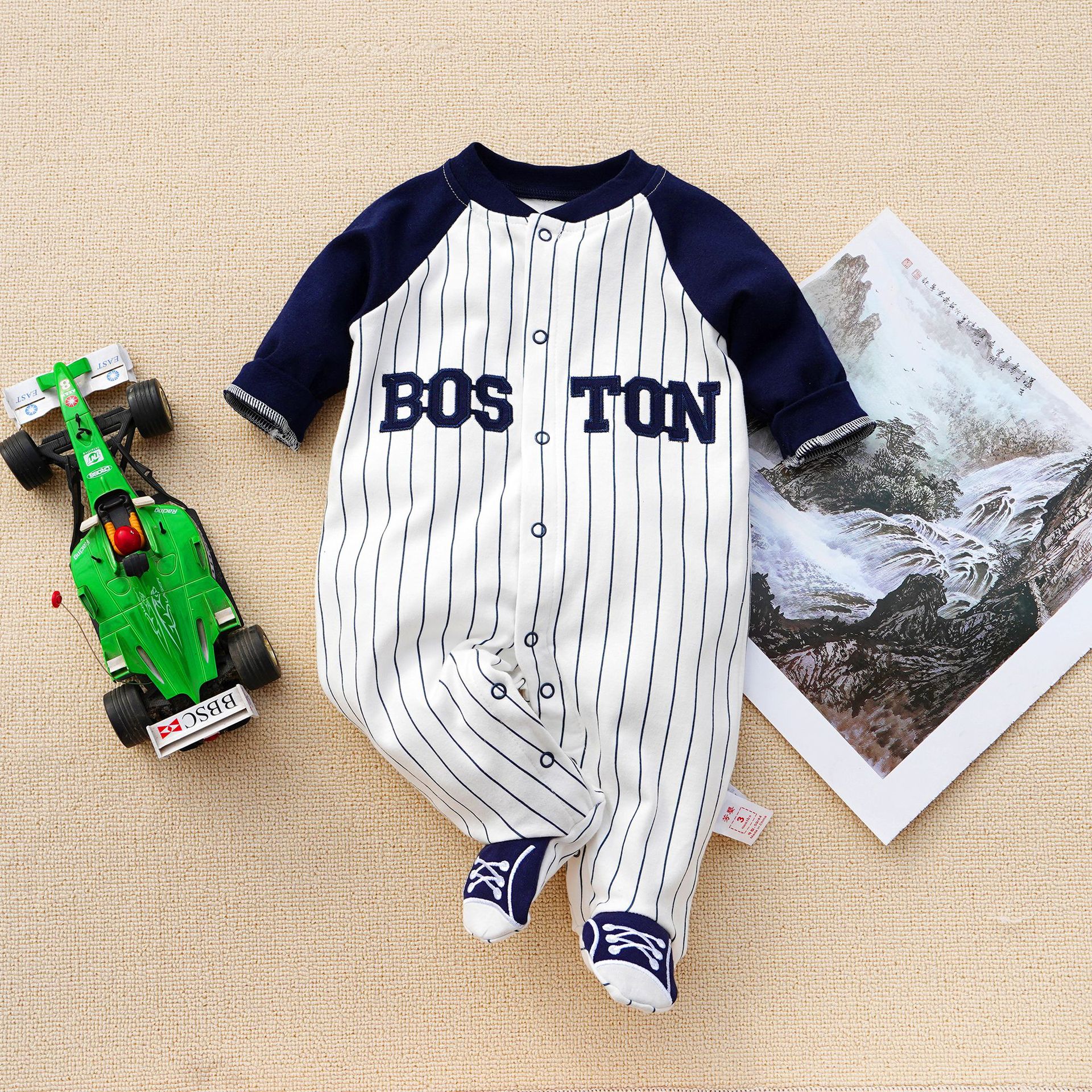 Baby Rompers Long Sleeve Cotton Jumpsuit