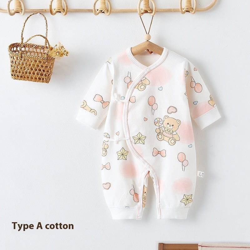 Pure Cotton Baby Jumpsuit 0-6 Months Baby Romper