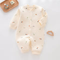 Siro Spinning Baby Cotton-padded Jumpsuit Pure Cotton Warm