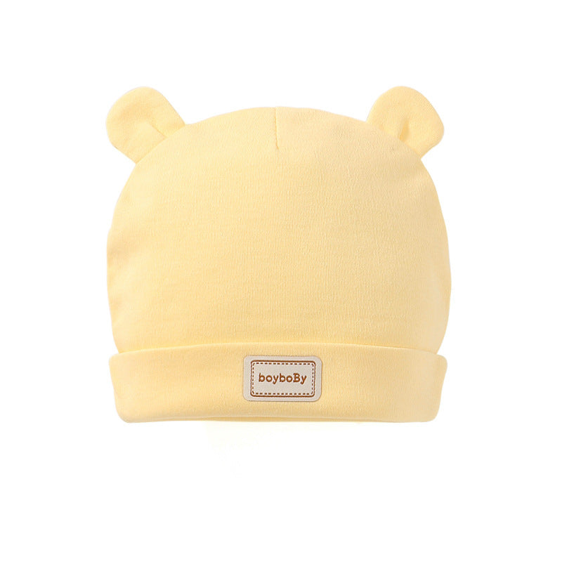 Autumn and winter infant cotton tire caps