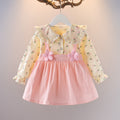 One And A Half Year Old Baby Toddler Autumn Skirt Baby Girl Clothes Cute Floral Skirt
