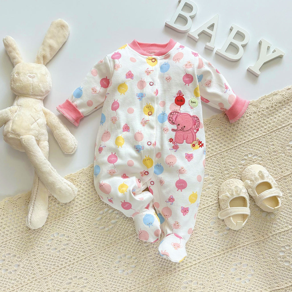 Baby Rompers Long Sleeve Cotton Jumpsuit