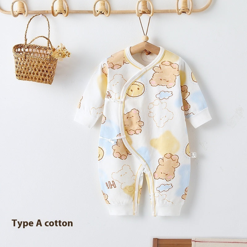 Pure Cotton Baby Jumpsuit 0-6 Months Baby Romper