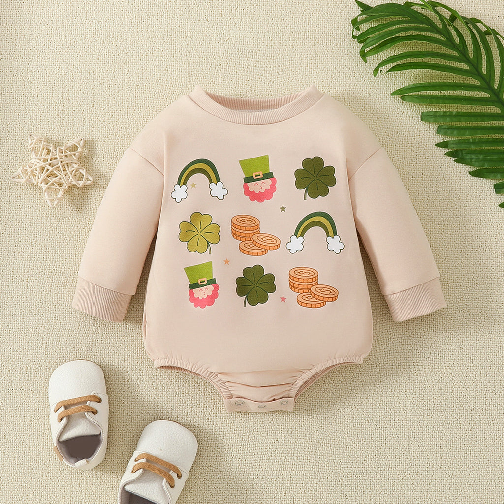 Children's Jumpsuit Baby Long Sleeve Butt Wrap Clothes