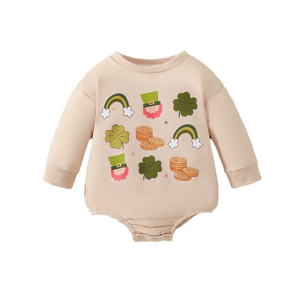Children's Jumpsuit Baby Long Sleeve Butt Wrap Clothes