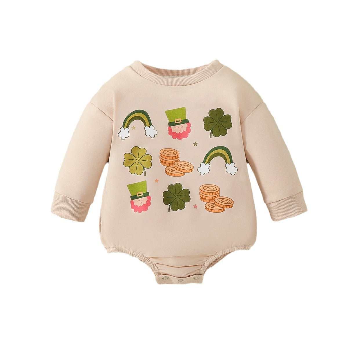 Children's Jumpsuit Baby Long Sleeve Butt Wrap Clothes